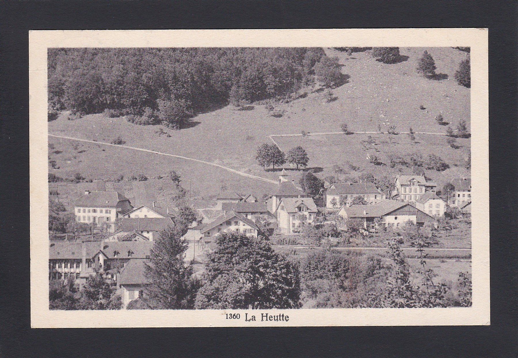Cartoline postali: LA HEUTTE, 1924 – Usato da Reiden venduto da cinfis