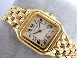 CARTIER PANTHERE 18K QUARTZ BIG SIZE LUXUS HERRENUHR