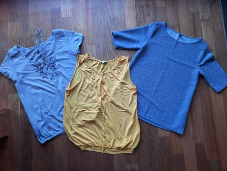 3 Marken Oberteile EDC Esprit+TOM TAILOR+Benetton Gr.S
