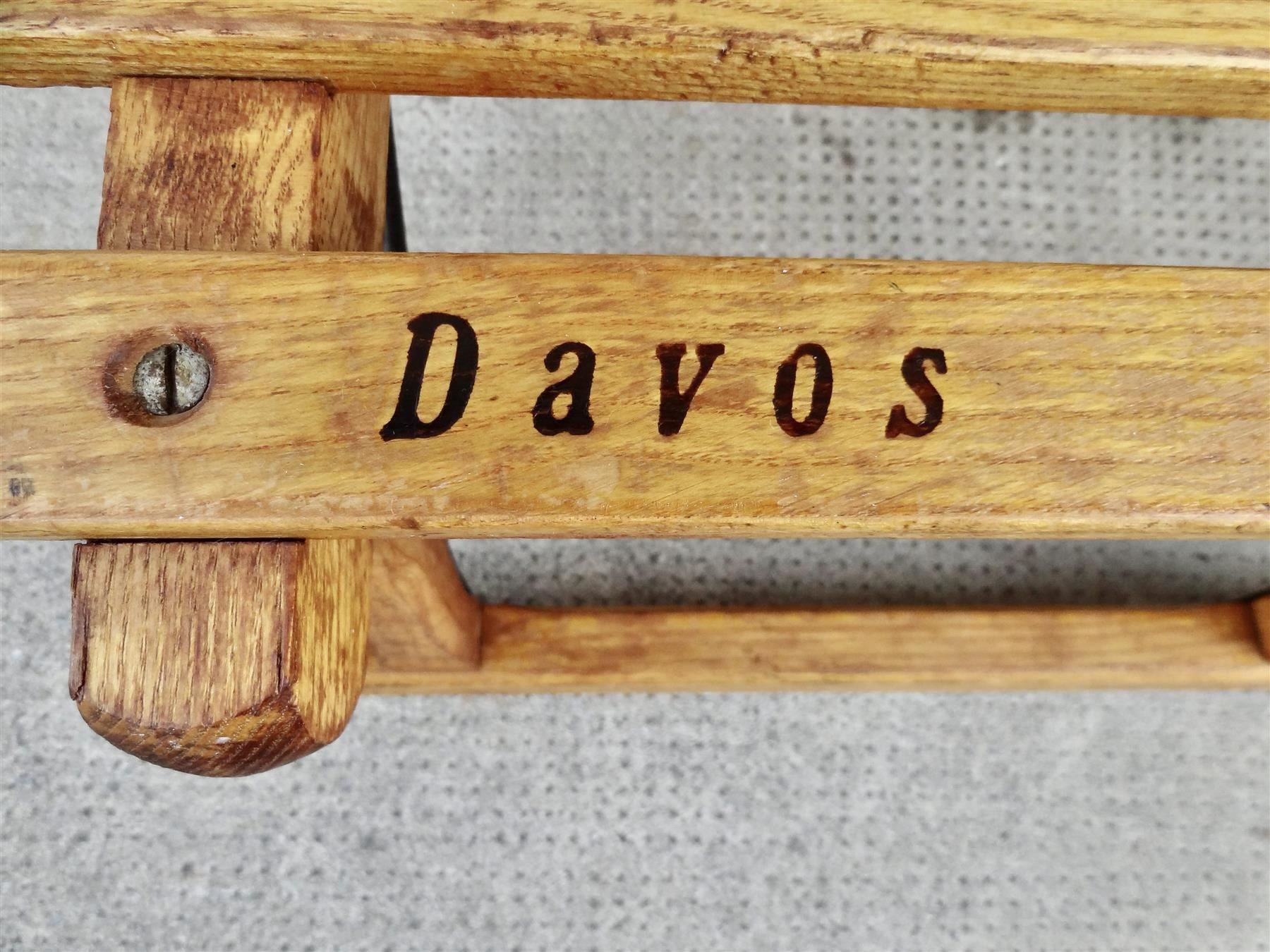 Davos Schlitteln: solider DAVOSER Schlitten Holzschlitten DAVOS 114 cm – Gebraucht aus Kerzers von wisaundso 8