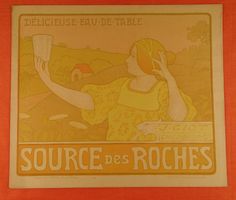 PAUL BERTHON LITHOGRAPHIE JUGENDSTIL