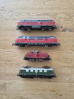 4 Märklin Modelleisenbahn Lokomotiven DB Konvolut