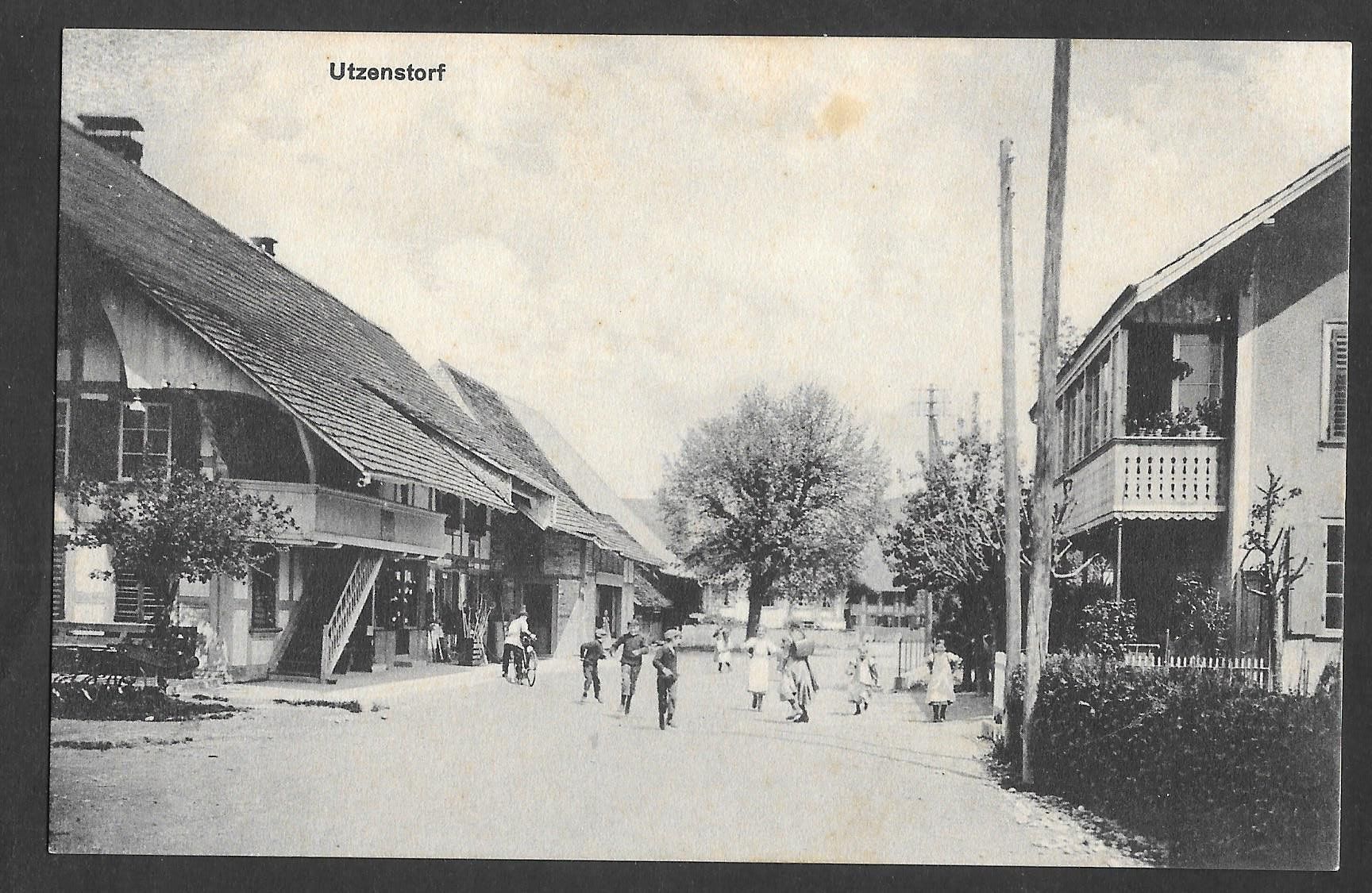 Cartoline postali: Utzenstorf Strassenpartie – Usato da Olten venduto da clotaldi