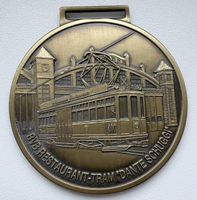 Basel BVB Restaurant Tram Dante Schuggi Medaille