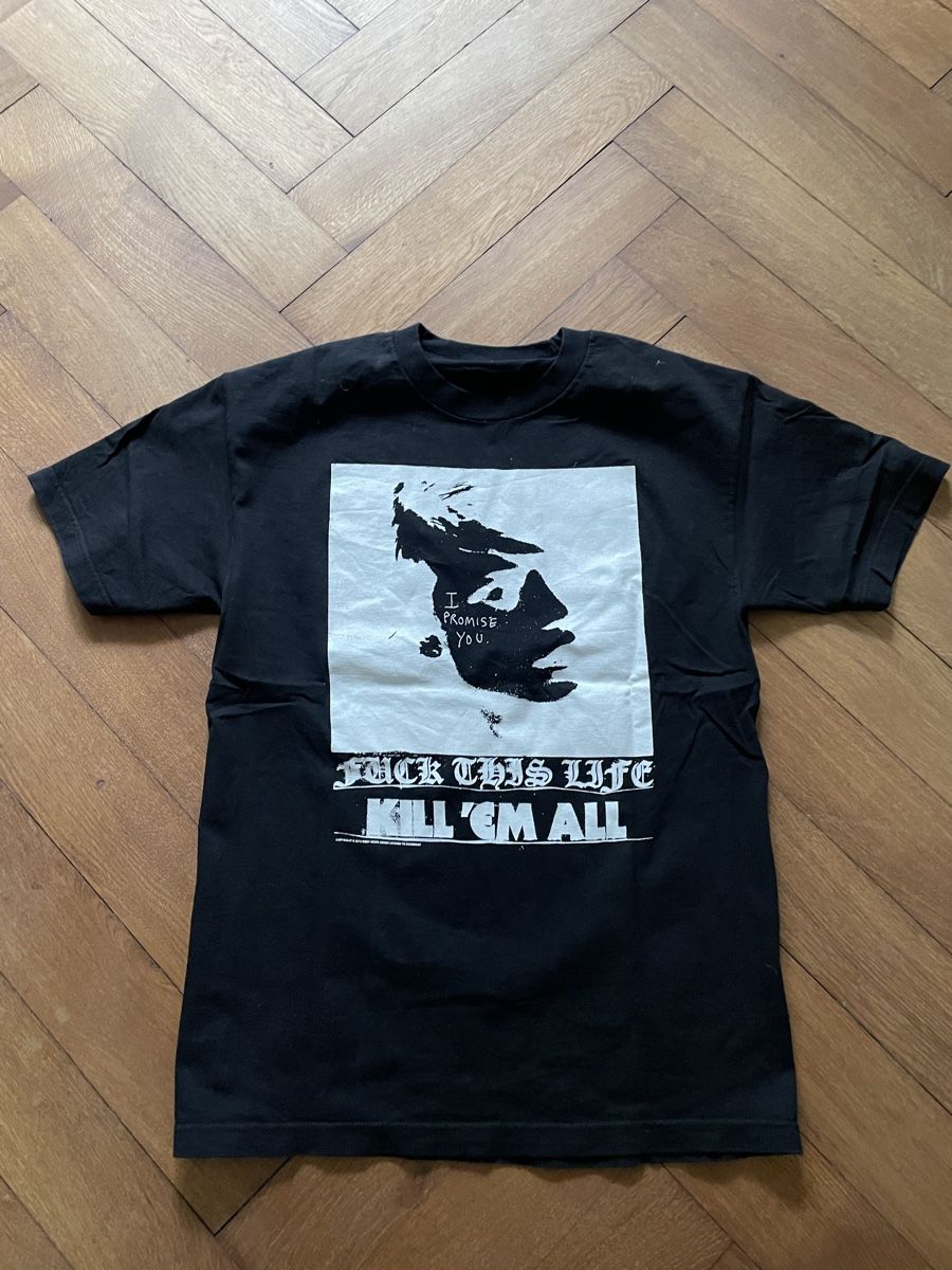 Supreme T-Shirts: FUCK THIS LIFE DAVE SUPREME DOOMSDAY TEE LARGE – Gebraucht aus Basel von aharon.no1