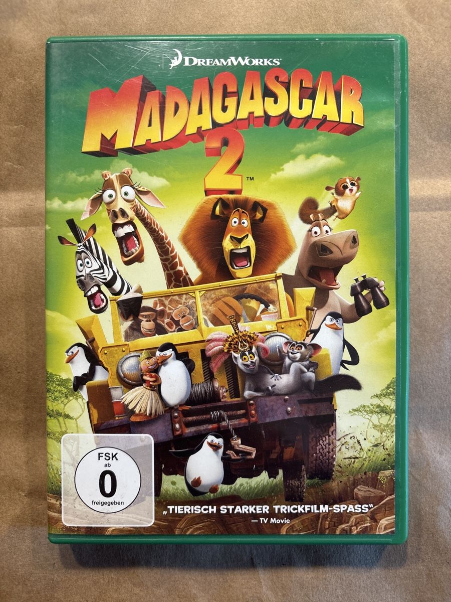Tutti i DVDs: Madagascar 2 (2404) – Usato da Ruswil venduto da Slivio_