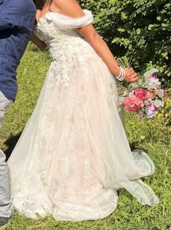Robes: Hochzeitskleid Handgemacht  – D'occasion à Ennetbaden par ism_hcp6 1