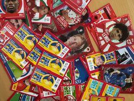 40 Topps Sticker – EURO 2024 – ideal zum Album auffüllen