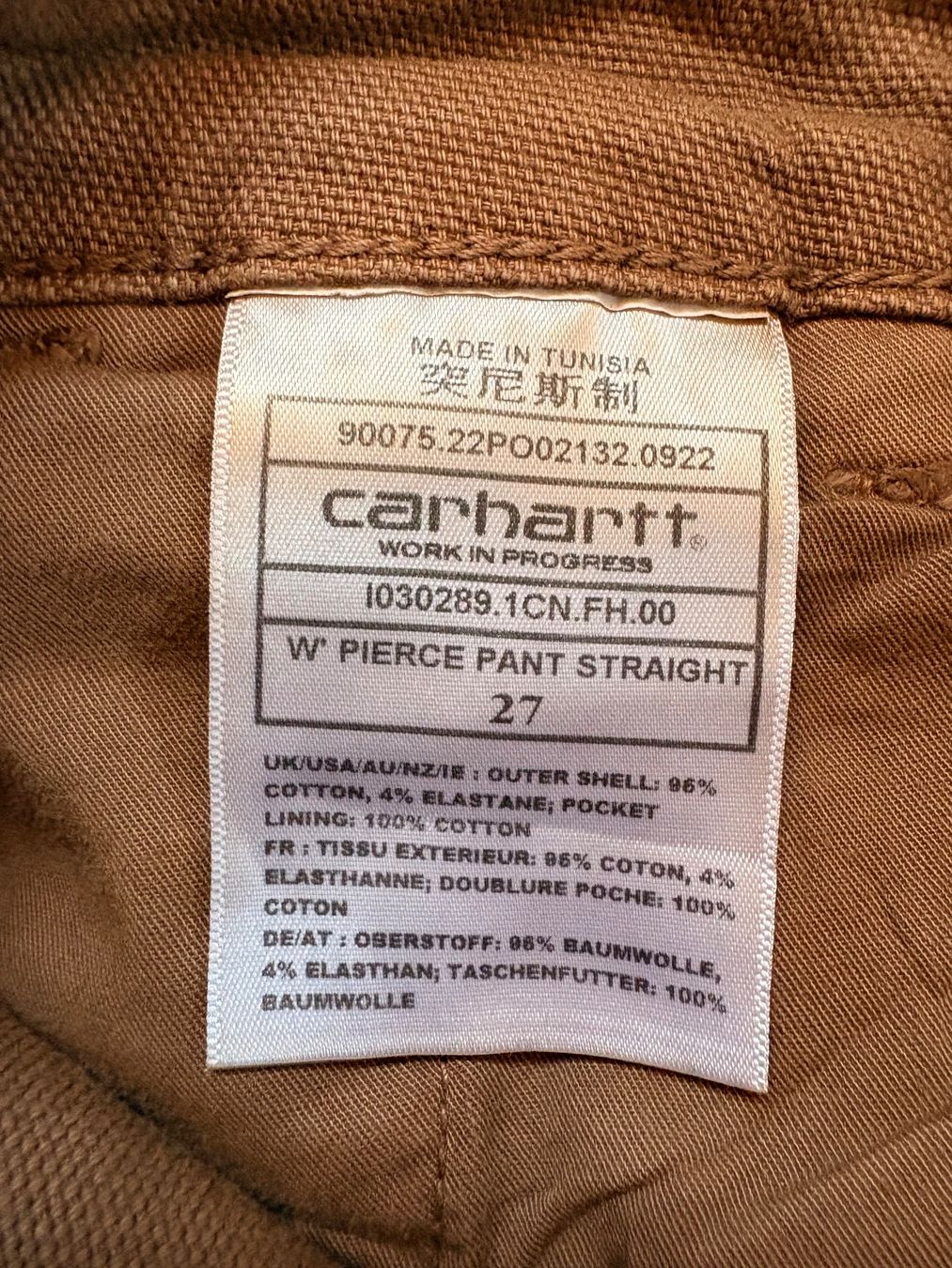 Carhartt Pantaloni: Carhartt Pants – Usato da Wigoltingen venduto da _vntg_ 2