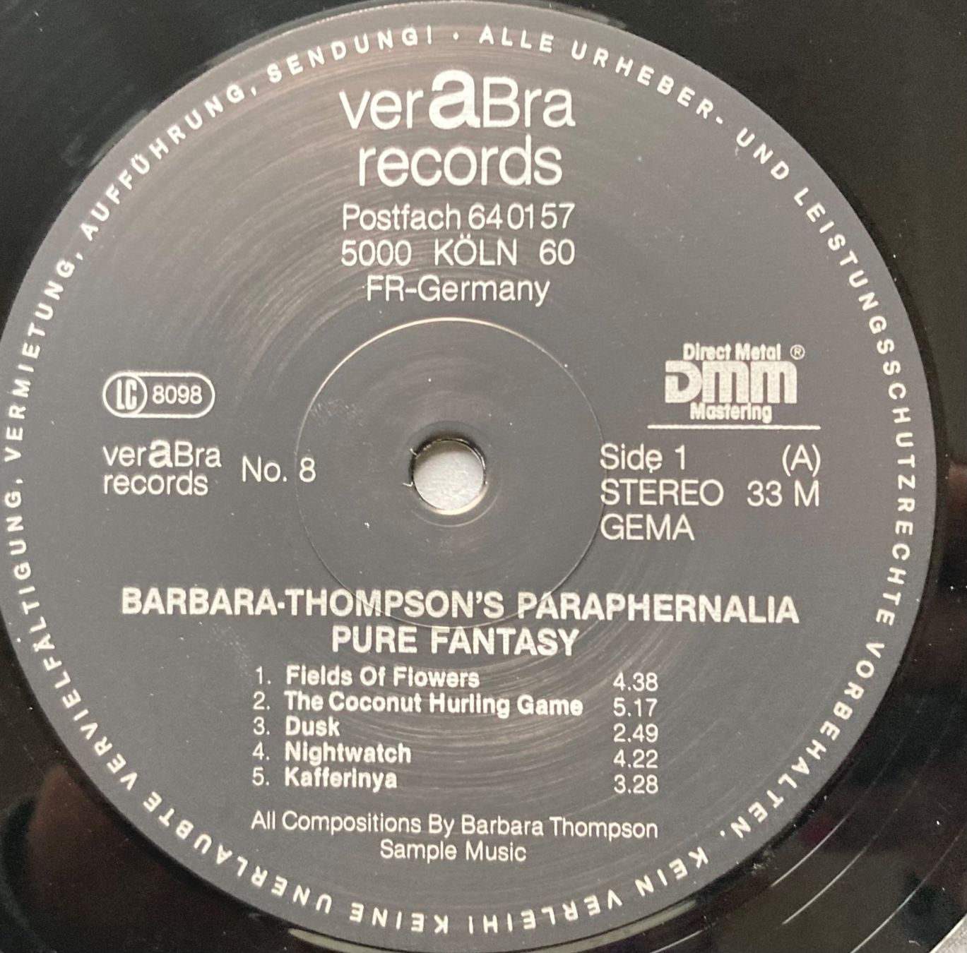 Schallplatten: BARBARA THOMPSON'S PARAPHERNALIA - PURE FANTASY – Gebraucht aus Poliez-Pittet von Newtown-Records 2