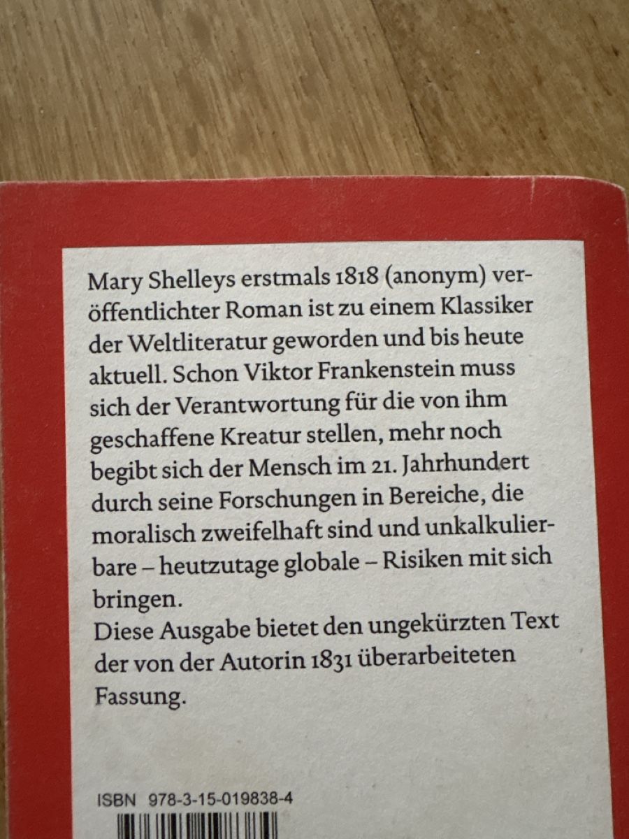 Livres: frankenstein mary shelley – D'occasion à Bern par jan_nn8m 1