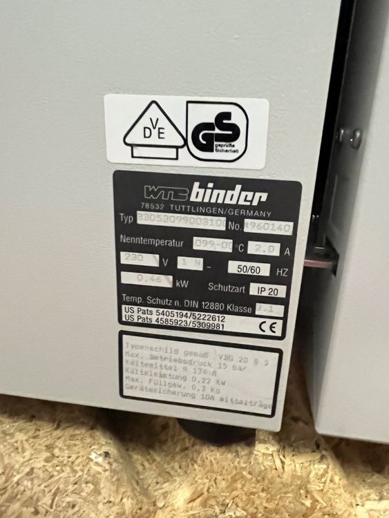 Binder KB 53 Kühlbrutschrank Kaufen auf Ricardo