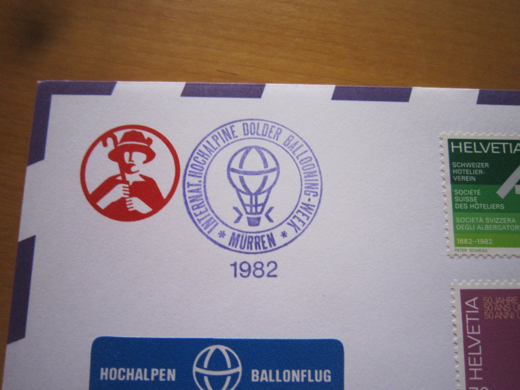 Tutti i francobolli: Ballonpost 1982 Stempel Untervaz- – Usato da Giubiasco venduto da sal_9j6w 3