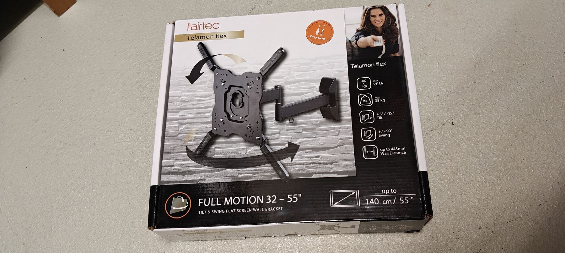 Altro per Ottica: Never used wall mounting support for TV – Nuovo e nell'imballaggio originale da Wollerau venduto da Sella55 3
