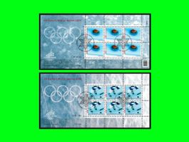 2x Bogen" Olympische Spiele Turin" 2006