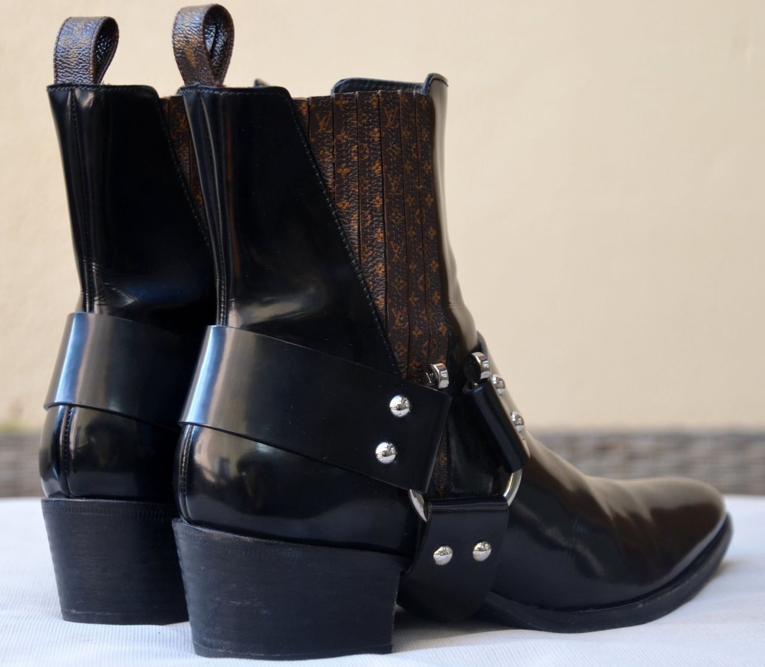 Louis Vuitton Scarpe da uomo: Louis Vuitton Rhapsody  Boots / bottes 38 – Usato da Collonges venduto da Auganien 6