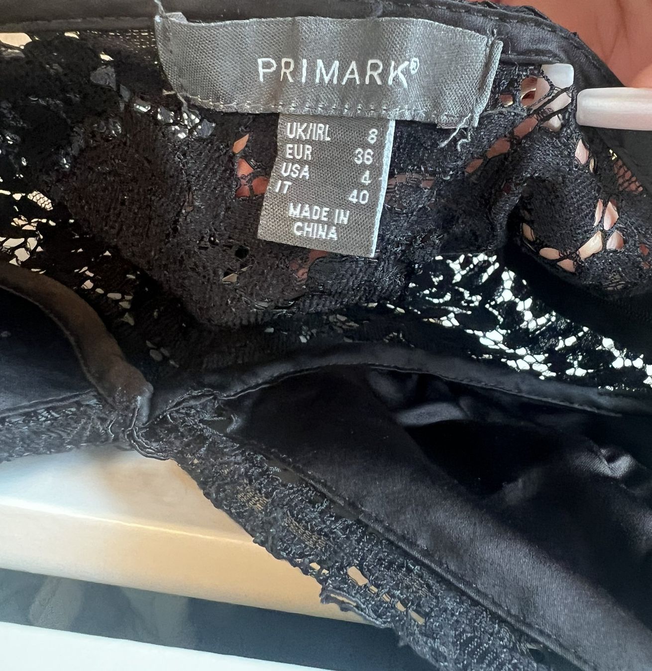 Primark Top: Spitzen-Top schwarz – Nuovo (secondo la descrizione) da Bülach venduto da deinmica 3