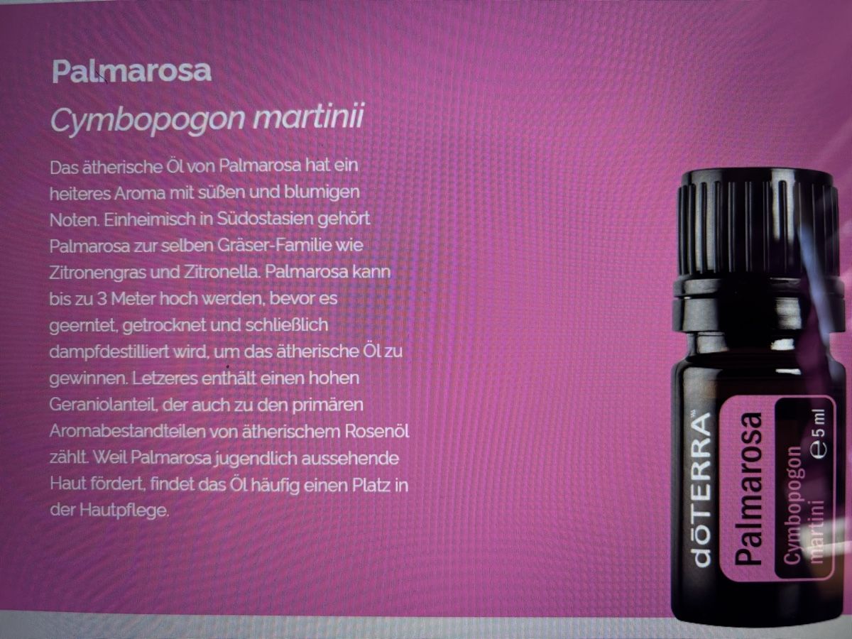Doterra Ätherische Öle: dōTERRA Palmarosa 5ml ätherisches Öl neu – Neu und originalverpackt aus Häusernmoos im Emmental von Corodo 6