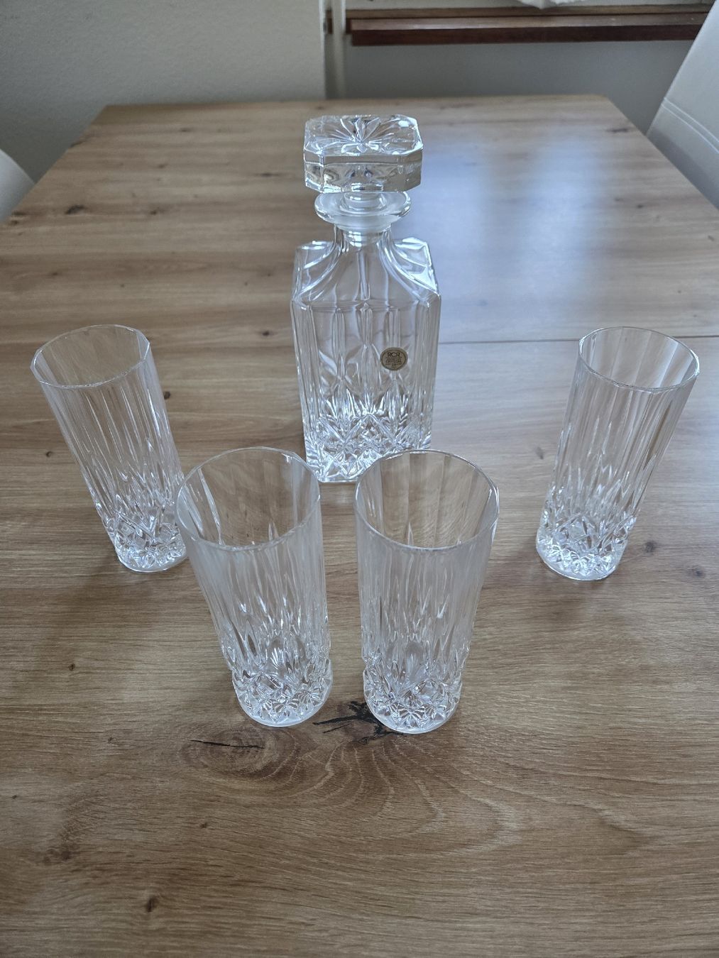 Bicchieri: Kristall-Whisky-Set – Nuovo (secondo la descrizione) da Schlieren venduto da Axna