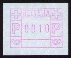 %AKTION%ATM 2_Ausgabe 1978: GROSSES HELVETIA +P_0010-Wert!**