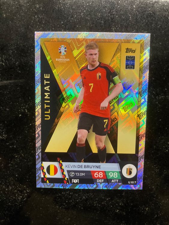 Topps Match Attax EM 2024 KDB De Bruyne Ultimate Kaufen auf Ricardo