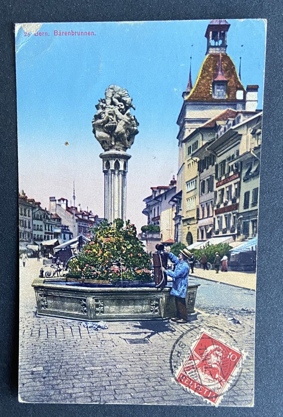Cartoline postali: AK  Bern Bärenbrunnen – Usato da Böckten venduto da Hansi36