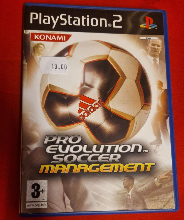 Jeu PES Pro Evolution Soccer Management - Sony PS2 - Complet