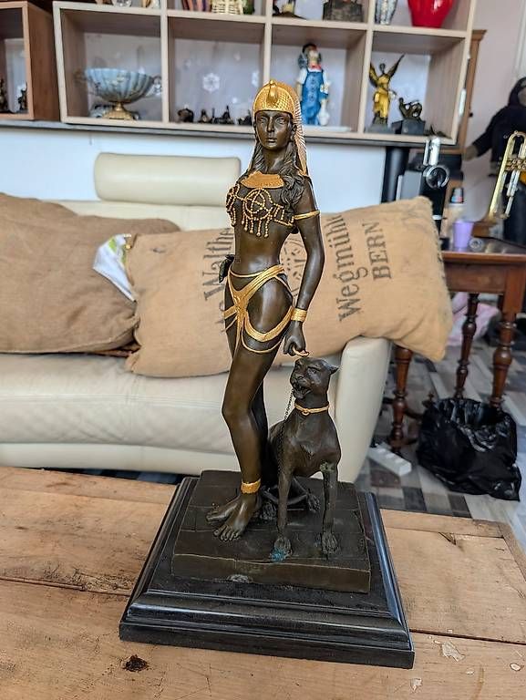 Skulpturen & Statuen: Grosse Top Bronze Skulptur  – Gebraucht aus Jeuss von brockiallerhand