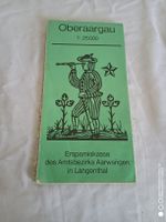 Landestopographie Karte Oberaargau 1:25000 1972