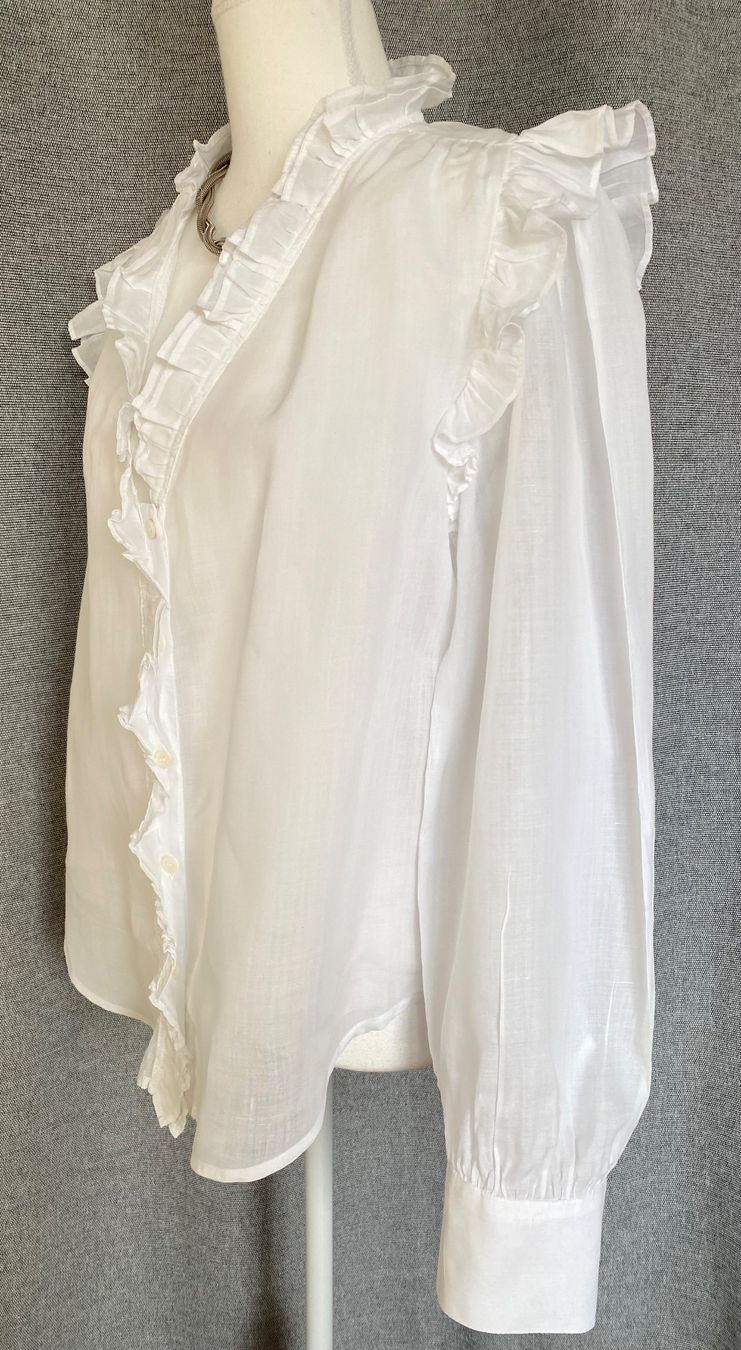 Camicette: FRAME Bluse aus Ramie Grösse L – Usato da Oberwil BL venduto da Leni-Mischi 2