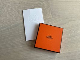 Bracelet Hermès cuir tressé - plaqué or rose