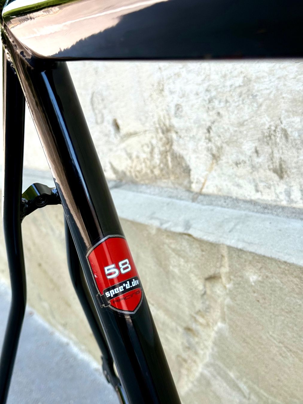 Pezzi di ricambio: spee'd.div Racing Frameset Alu Rahmen 58 Carbon Gabel 2606 – Usato da Luzern venduto da bikeandbeltcom 3