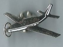 Flugzeug  Pin