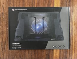 Conceptronic Thana Ergo Laptop Cooling Stand neu