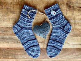 Handgestrickte Socken 🧦🧶 44/45. DIE Geschenkidee🎁!