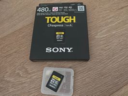 Sony TOUGH CEA-G480T 480GB CFexpress Type A (4.0), wie neu