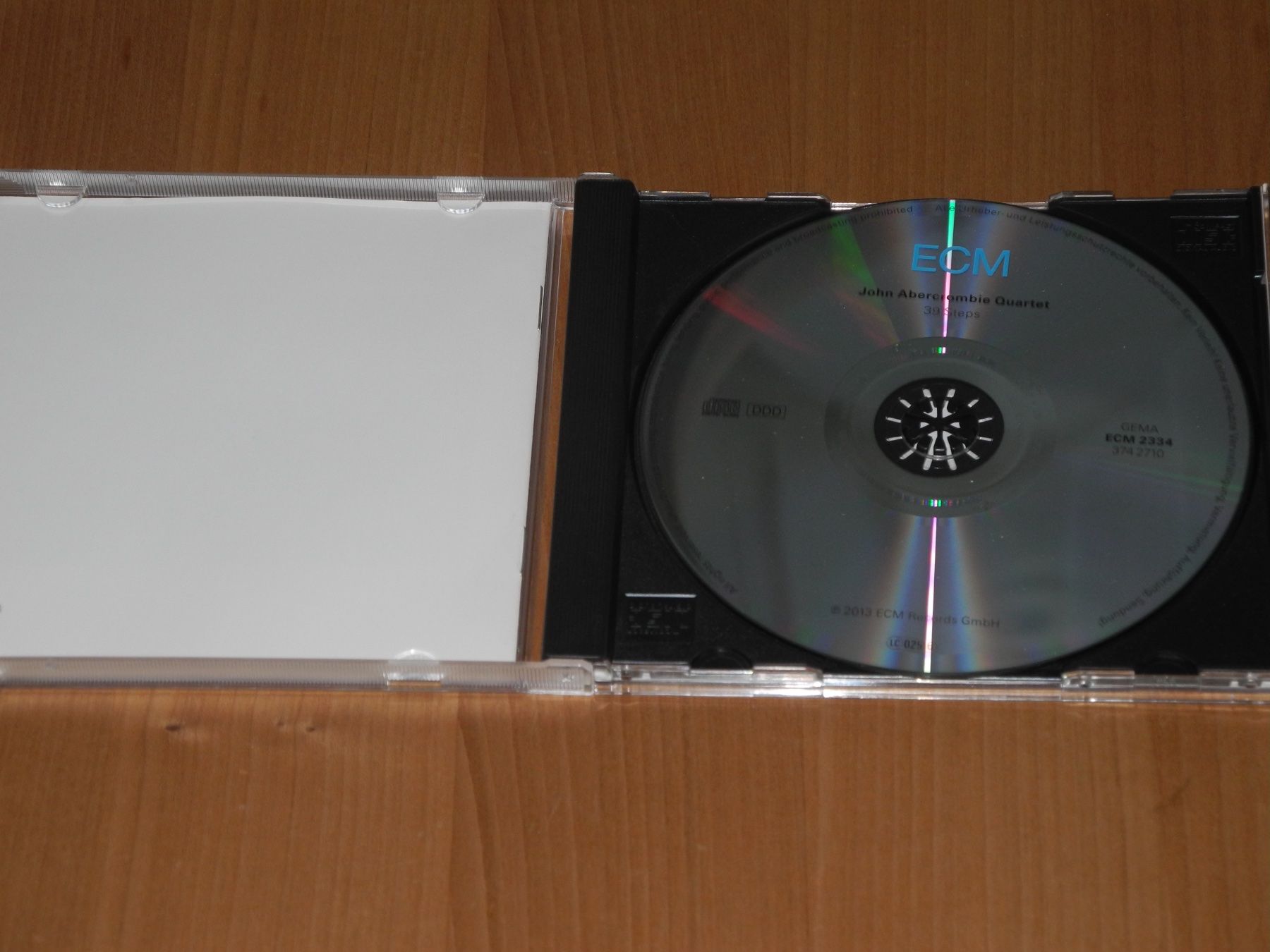 CD: JOHN ABERCROMBIE QUARTET: 39 STEPS - ECM 2334 – Nuovo (secondo la descrizione) da Fahrwangen venduto da Swirl2 1