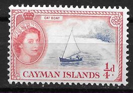 Cayman Islands 1955: Fischerboot