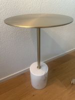 Beistelltisch Messing & Marmorfuss