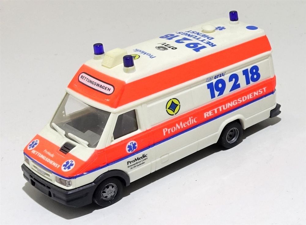 Iveco Krankenwagen ProMedic Karlsruhe Busch 1:87 | Kaufen Auf Ricardo