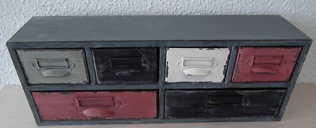 Sistemi di archiviazione: Metall Kästchen  mit Schubladen  Marke KARE – Usato da Kriens venduto da IsabelleW0102