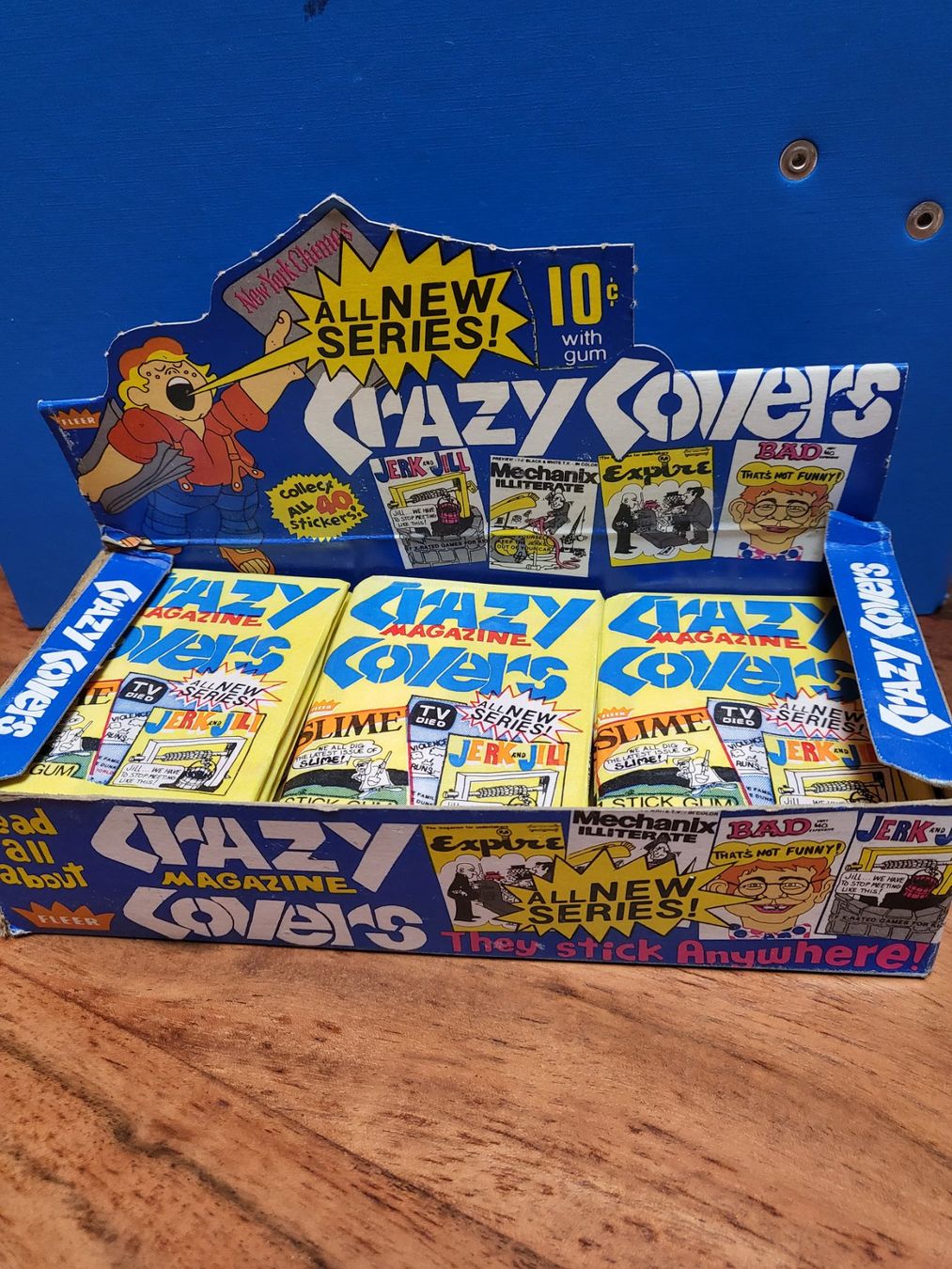 Sammelbilder & Trading cards: TRADING CARDS CRAZY COVERS – Neu und originalverpackt aus Schönenberg ZH von heaangst