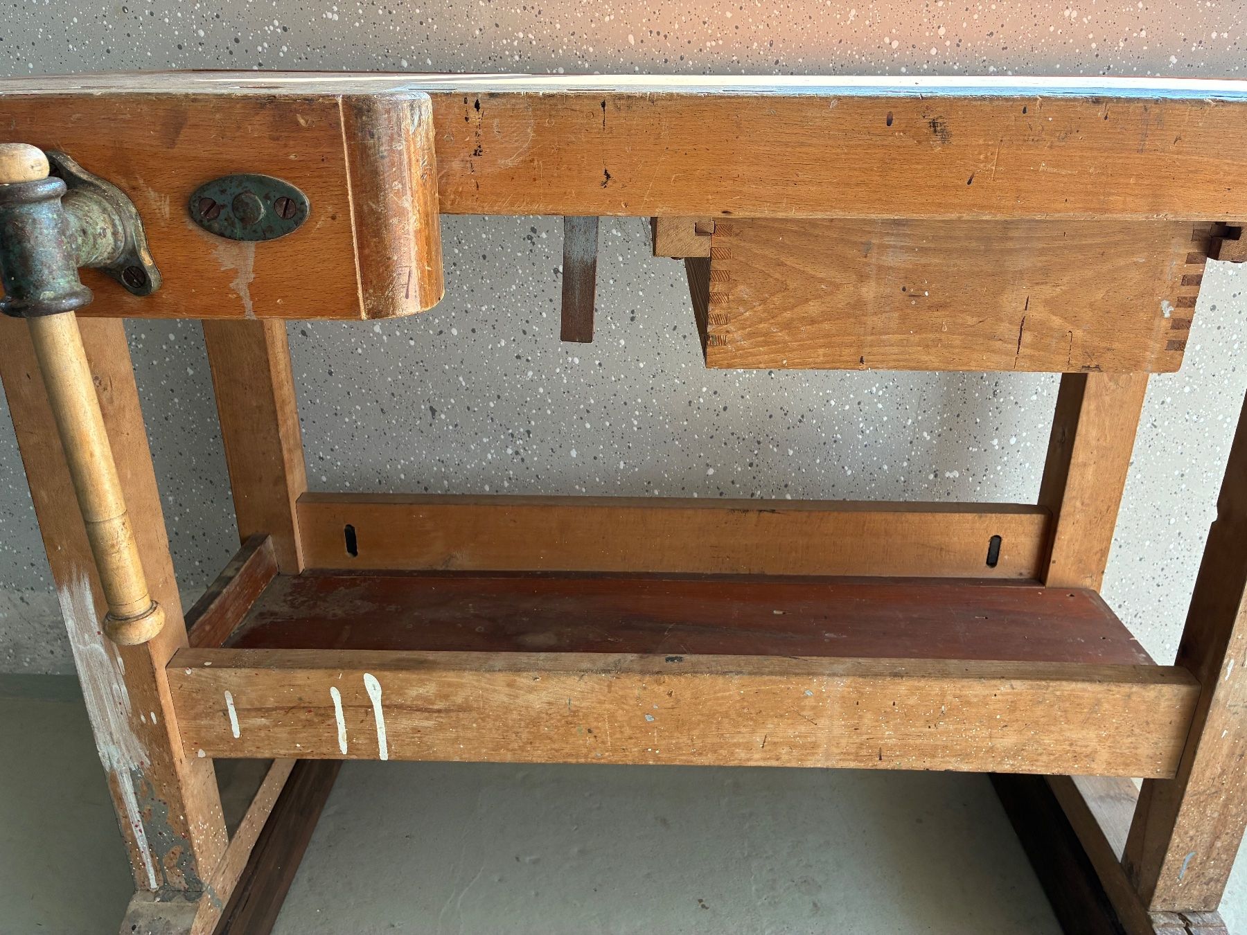 Werkbänke: Holzwerkbank antik, 160cm – Gebraucht aus Frick von sandra037 5