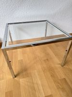 Couchtisch Space Age Chrom Glas 1970“s