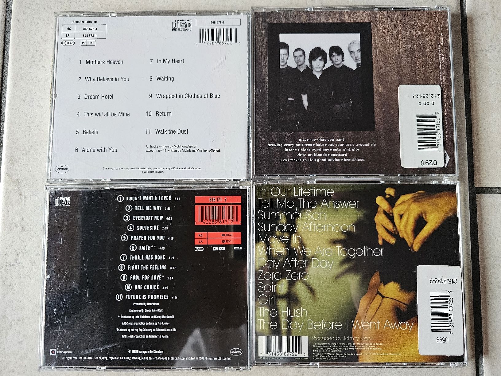 CD: 4x  Alben  -  Texas – Usato da Schneisingen venduto da backstore24 1