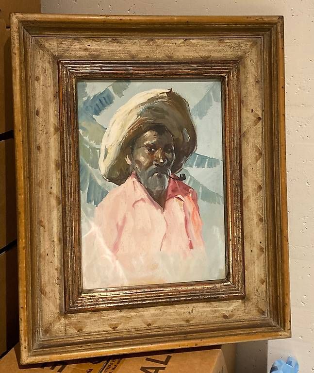 Gemälde: Gemälde Aquarell Brasilianischer Maler – Gebraucht aus Basel von AS_4050