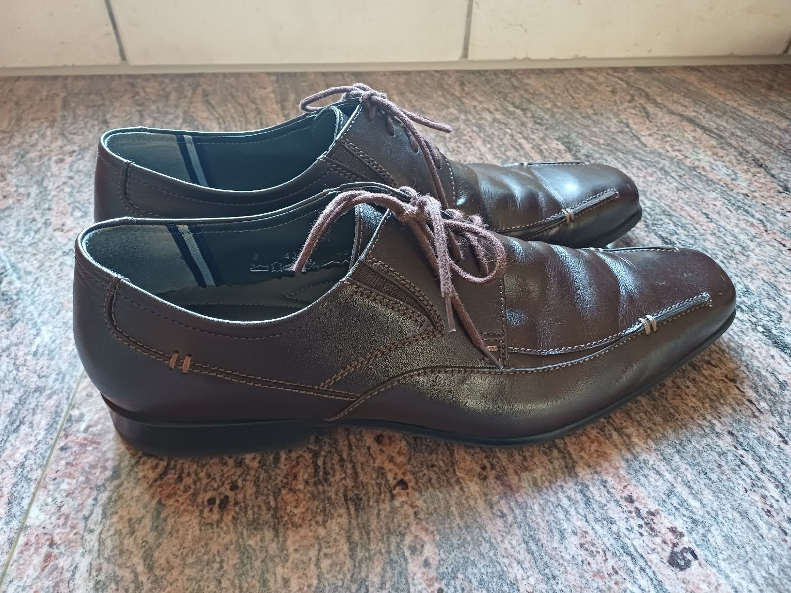 Herrenschuhe: Leder Schuh Fretz Men – Gebraucht aus Buchs AG von and_cq9k 2