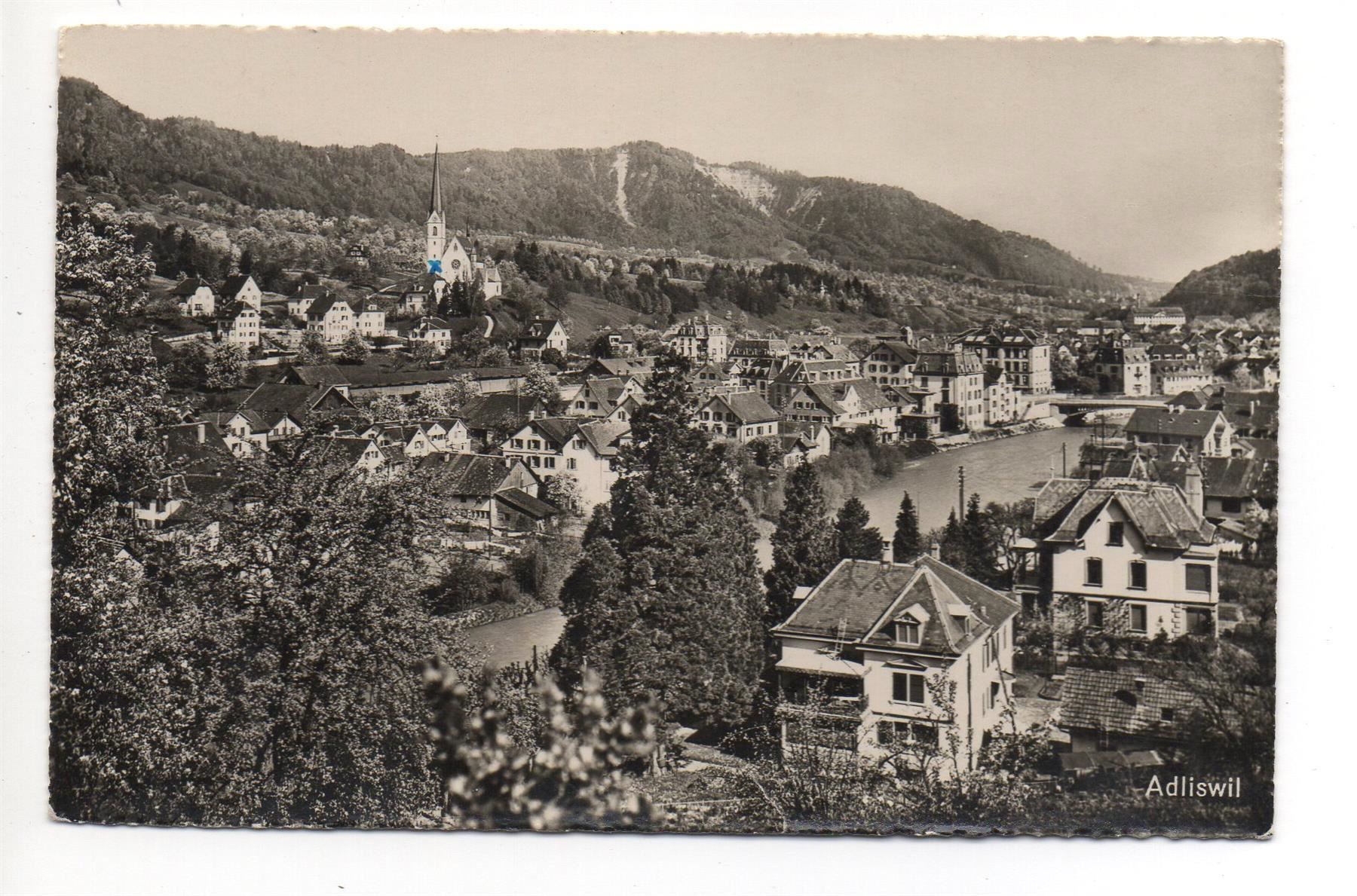 Cartoline postali: ADLISWIL – Usato da Jona venduto da philajona