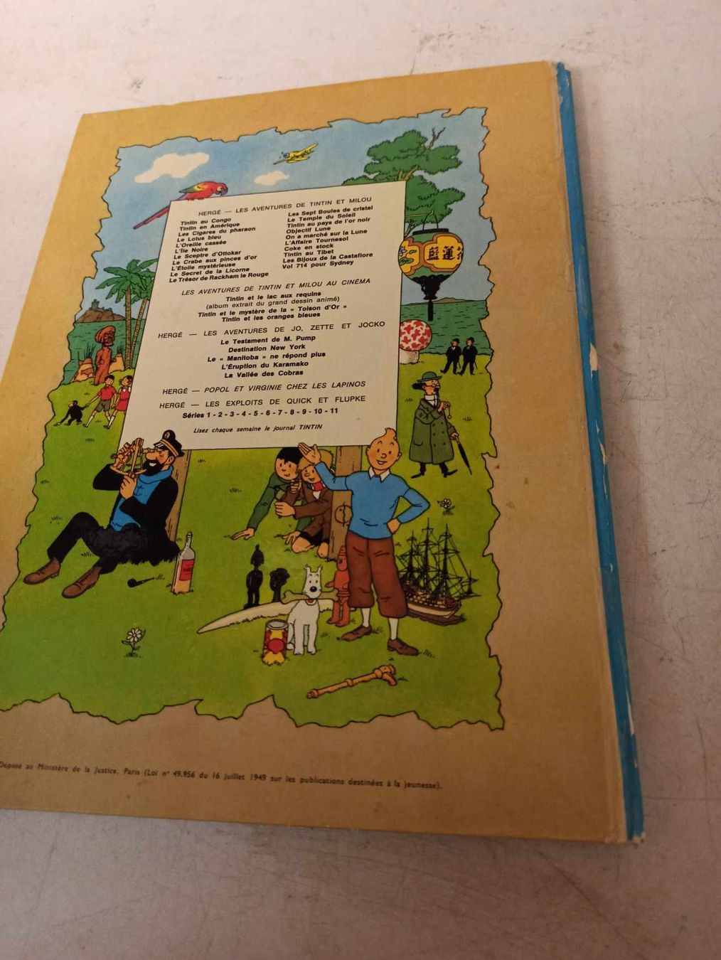 Fumetti: BD Tintin "Le Sceptre d' Ottokar  " – Usato da La Chaux-de-Fonds venduto da Emmaus2300CDF 3