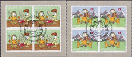 2014, Nr.1518-1519 Viererblock-Serie mit Ersttags-Stempel